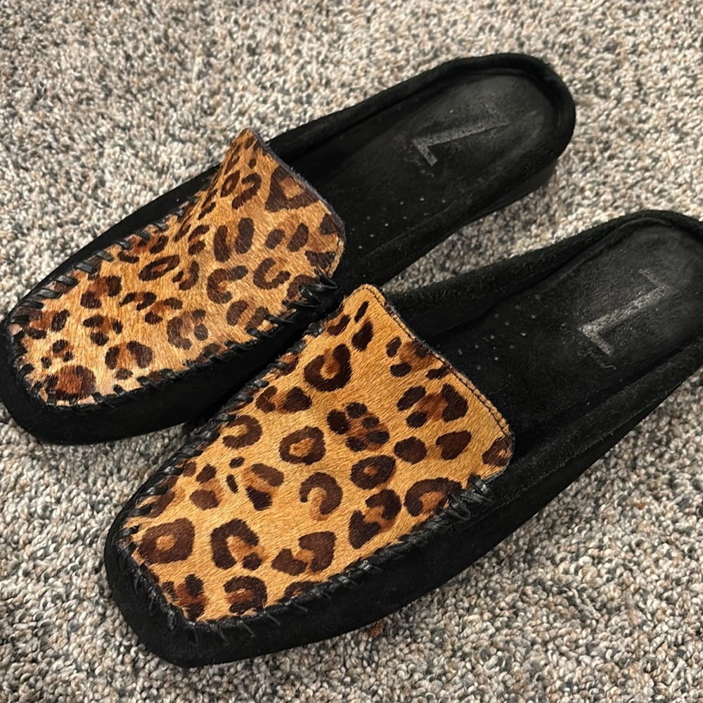 Sergio Zelcer Calf or Pony hair leather Mule shoes Made in Brazil